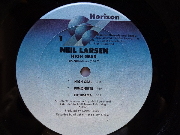 Neil Larsen - High Gear | Horizon (SP-738) - 3
