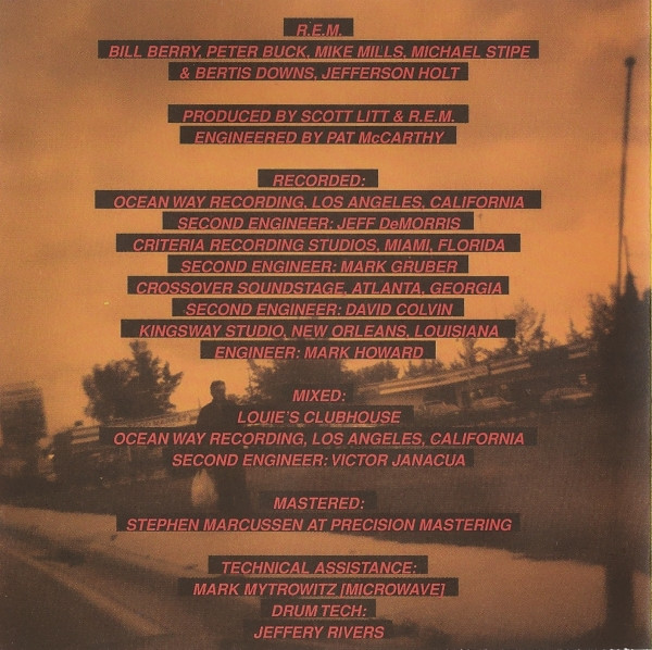 R.E.M. - Monster [CD] | Warner Bros. Records (CDW 45740) - 4