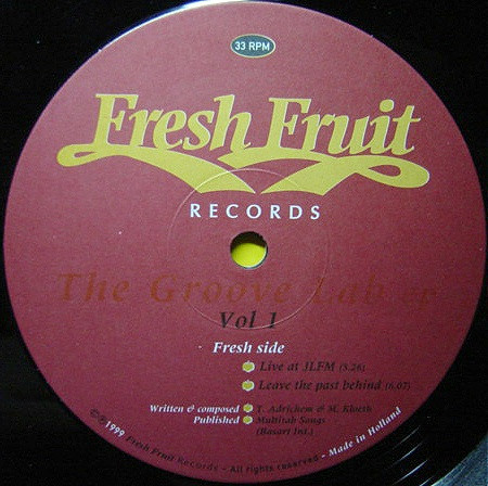 Groove Lab - The Groove Lab EP Vol 1 | Fresh Fruit Records (EPFF28) - 2 Groove Lab - The Groove Lab EP Vol 1 | Fresh Fruit Records (EPFF28) - 2