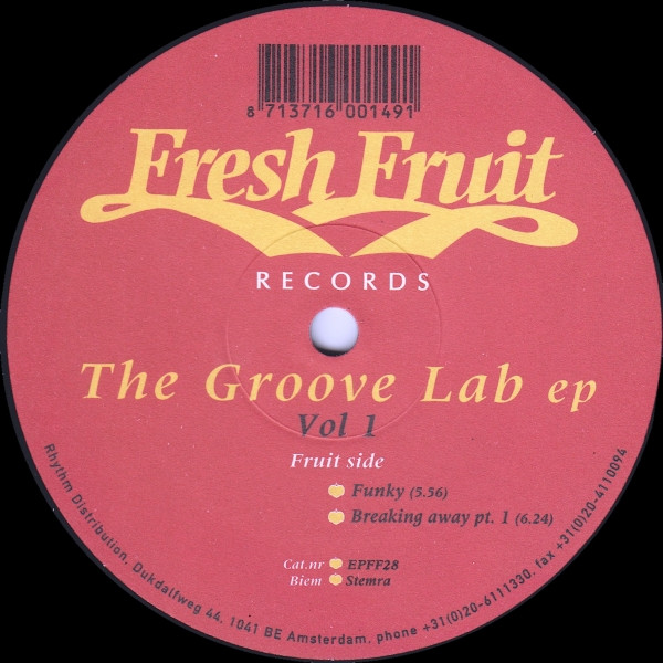 Groove Lab - The Groove Lab EP Vol 1 | Fresh Fruit Records (EPFF28) - 3 Groove Lab - The Groove Lab EP Vol 1 | Fresh Fruit Records (EPFF28) - 3