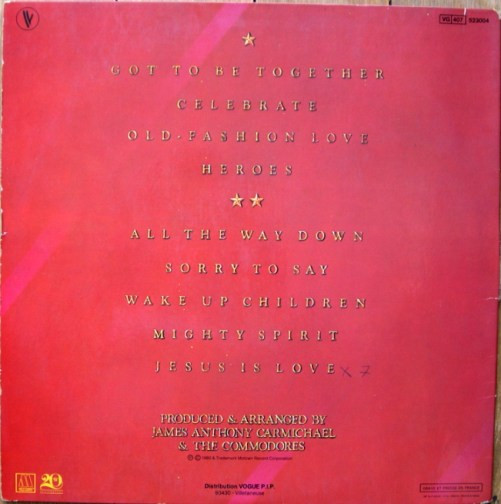 Commodores - Heroes | Motown (523004) - 3