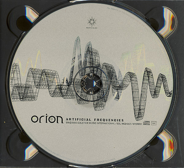 Orion - Artificial Frequencies | Solstice Music Europe (SOL-WCD 007) - 3