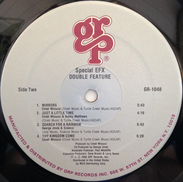 Special EFX - Double Feature | GRP (GR-1048) - 3