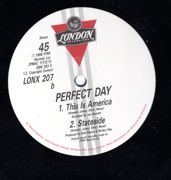 Perfect Day - This Is America (Star Spangled & Extended) | London Records (LONX 207)