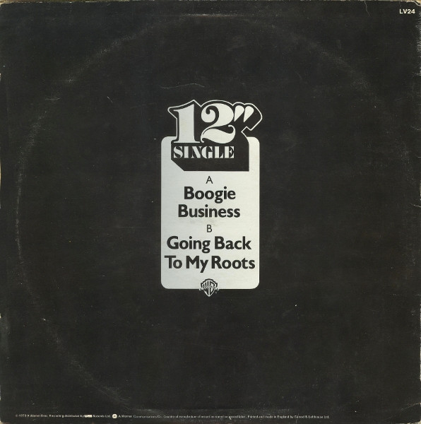 Lamont Dozier - Boogie Business | Warner Bros. Records (LV 24) - 2