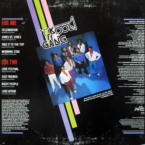 Kool & The Gang - Celebrate! | De-Lite Records (DSR 9518) - 2