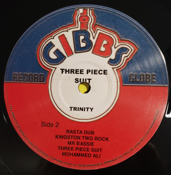 Trinity - Three Piece Suit | Joe Gibbs Record Globe (JG 007) - 4