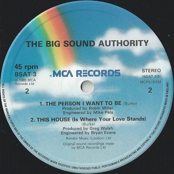 Big Sound Authority - Moving Heaven And Earth | MCA Records (BSAT 3) - 2 Big Sound Authority - Moving Heaven And Earth | MCA Records (BSAT 3) - 2
