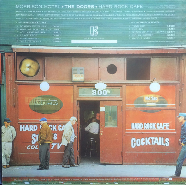 The Doors - Morrison Hotel | Elektra (EKS-75007) - 2 The Doors - Morrison Hotel | Elektra (EKS-75007) - 2
