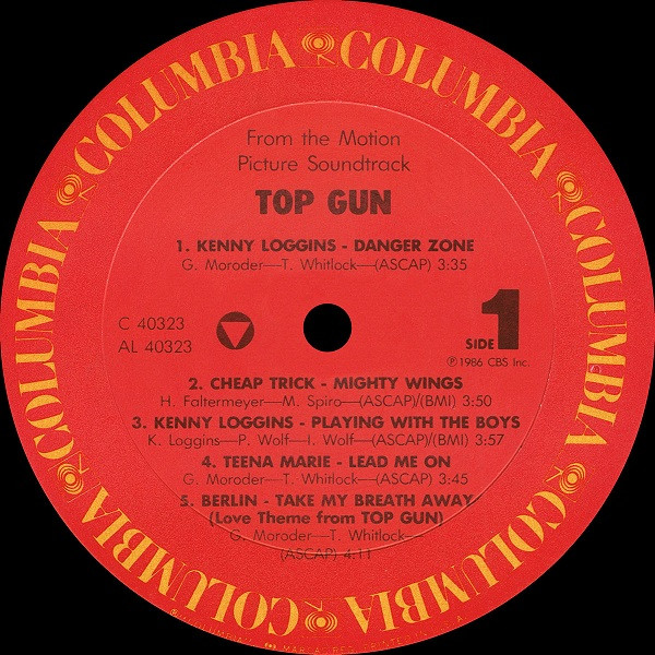 Various - Top Gun (Original Motion Picture Soundtrack) | Columbia (SC 40323) - 3