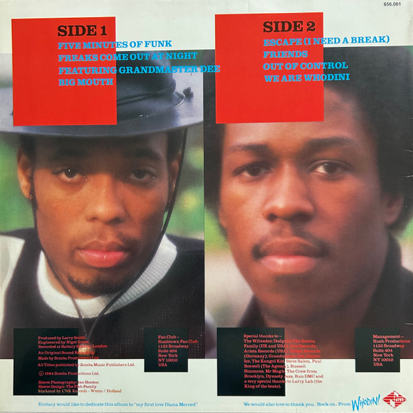 Whodini - Escape | Jive (656.061) - 2