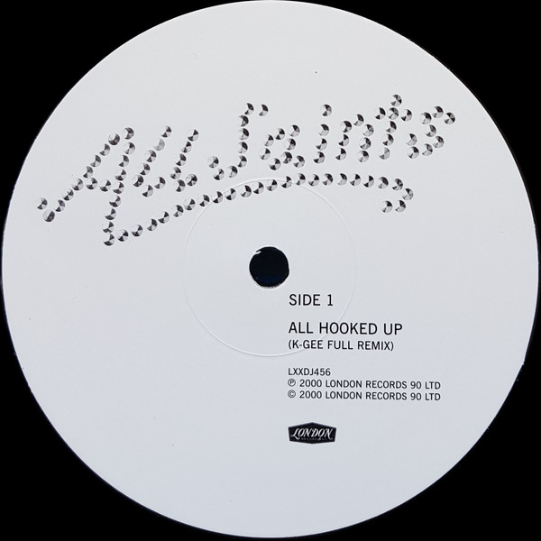 All Saints - All Hooked Up | London Records (LXXDJ 456)