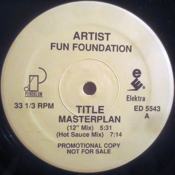 Fun Foundation - Masterplan | Pendulum Records (ED 5543)