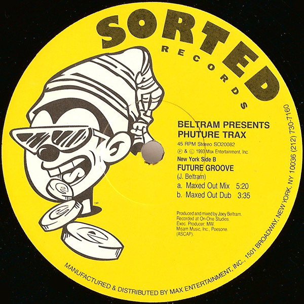Joey Beltram - Phuture Trax | Sorted Records (SO20082) - 2