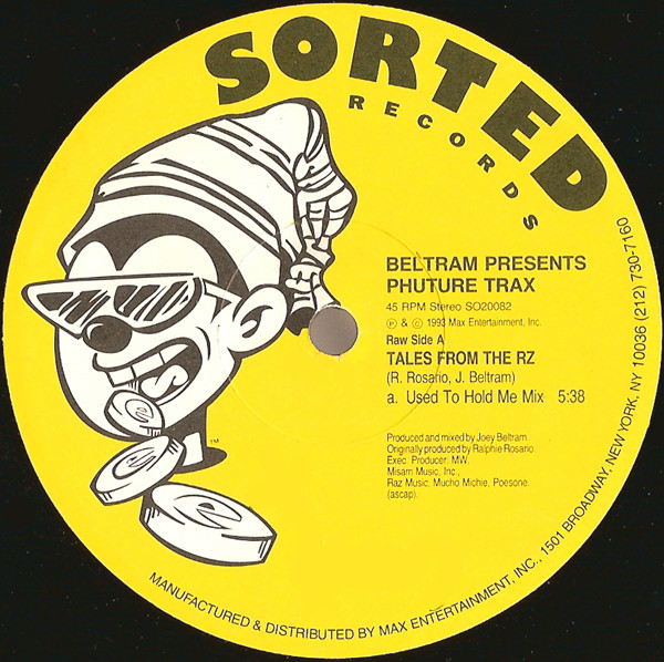 Joey Beltram - Phuture Trax | Sorted Records (SO20082) Joey Beltram - Phuture Trax | Sorted Records (SO20082)