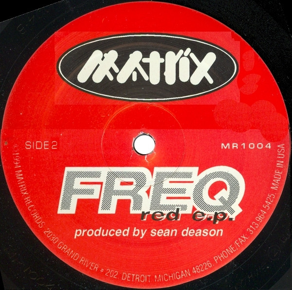 Freq - Red E.P. | Matrix (MR1004) - 2