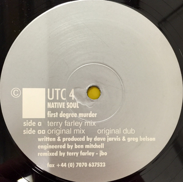 Native Soul - First Degree Murder | Under The Counter (UTC 4)