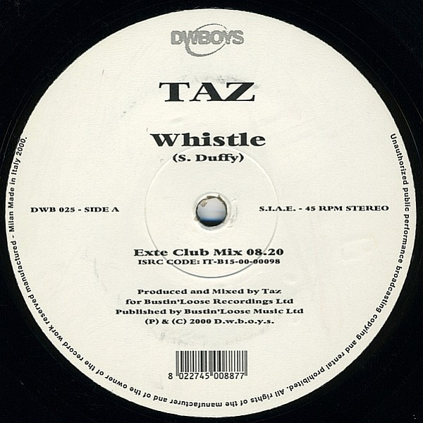 Taz - Whistle | DWBoys (DWB 025)