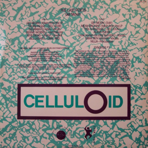 The Last Poets - Get Movin' | Celluloid (CEL 703) - 2 The Last Poets - Get Movin' | Celluloid (CEL 703) - 2