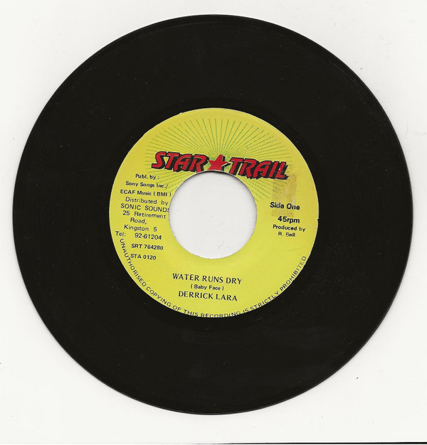Derrick Lara - Water Runs Dry | Star Trail (STA 0120) - main