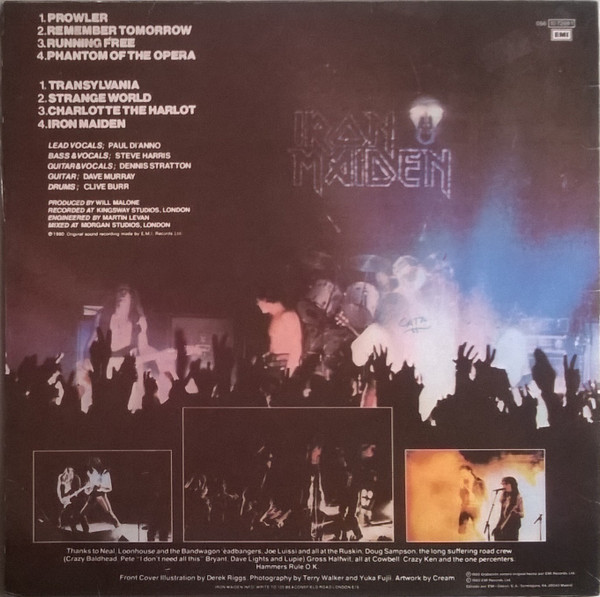 Iron Maiden - Iron Maiden | EMI (056 1072691) - 2