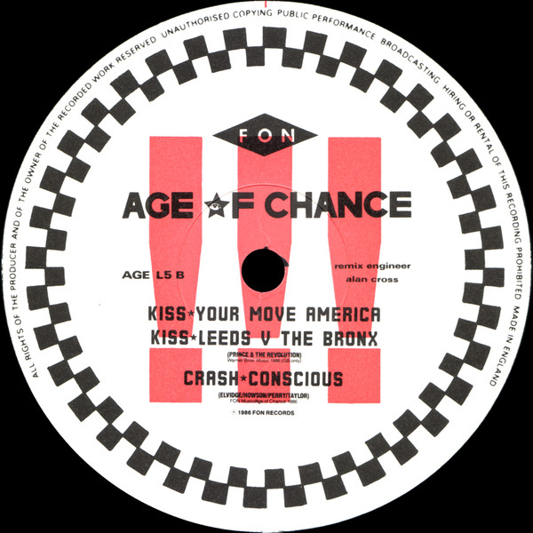 Age Of Chance - Kiss (Jack-Knife Remixes) | Fon Records (AGE L5) - 4 Age Of Chance - Kiss (Jack-Knife Remixes) | Fon Records (AGE L5) - 4