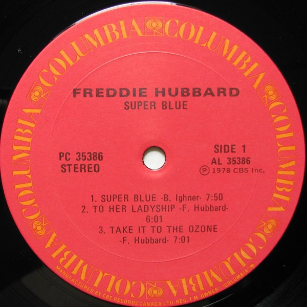 Freddie Hubbard - Super Blue | Columbia (PC 35386)