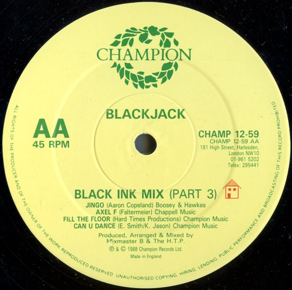 Black Jack - The Black Ink Mix | Champion (CHAMP 12-59) - 4
