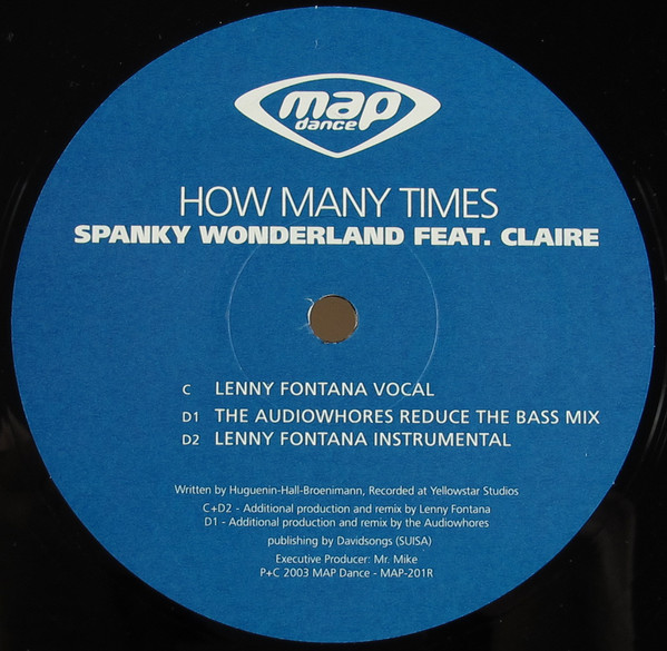 Spanky Wonderland - How Many Times | MAP Dance (MAP-201R)