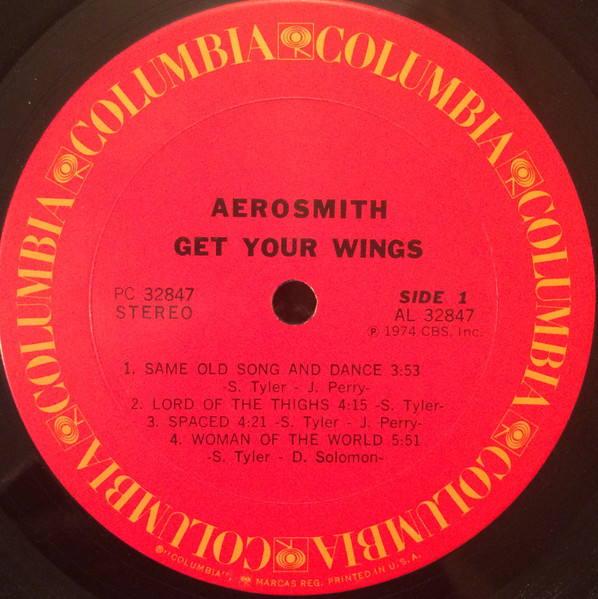 Aerosmith - Get Your Wings | Columbia (PC 32847) - 3