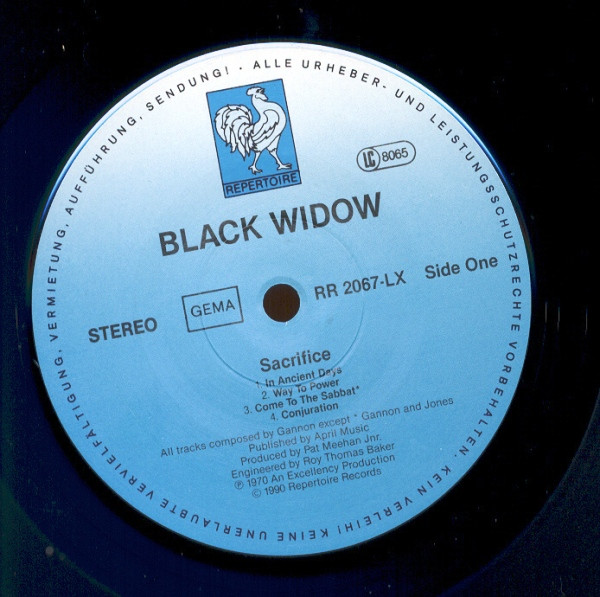 Black Widow - Sacrifice | Repertoire Records (RR 2067-LX) - 3