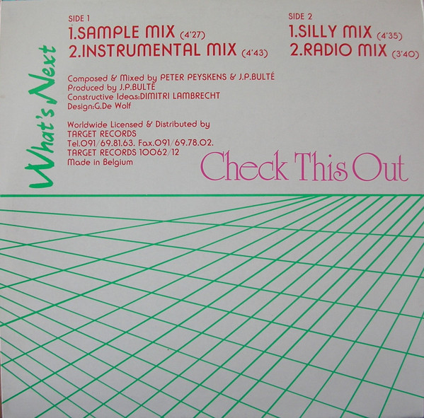 What's Next? - Check This Out | Target Records (TR.10062 /12) - 2