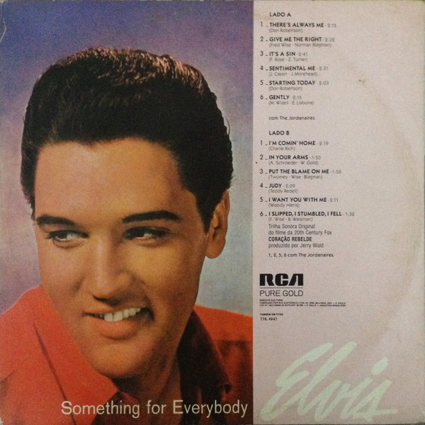 Elvis Presley - Something For Everybody | RCA (107.4047) - 2
