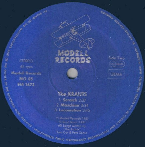 The Krauts - America | Modell Records (MO 05) - 4