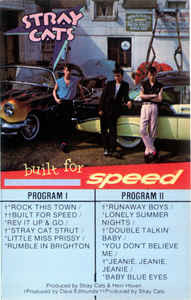 Stray Cats - Built For Speed | EMI America (4XT-517070) Stray Cats - Built For Speed | EMI America (4XT-517070)