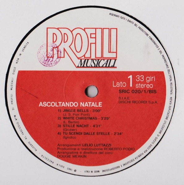 Lelio Luttazzi - Ascoltando Natale | Profili Musicali (SRIC 020/1/BIS) - 4