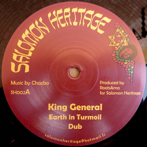 King General / Ras Tweed - Earth In Turmoil / Stick It Up | Salomon Heritage (SH002) - main