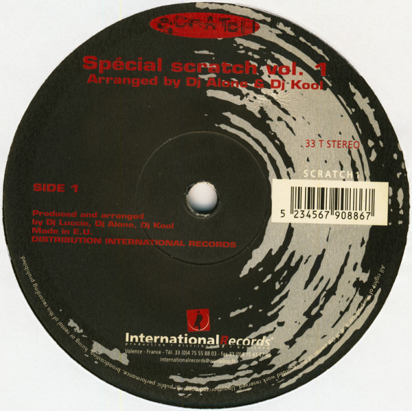 DJ Alone & DJ Kool - Spécial Scratch Vol. 1 | International Records (SCRATCH1) DJ Alone & DJ Kool - Spécial Scratch Vol. 1 | International Records (SCRATCH1)