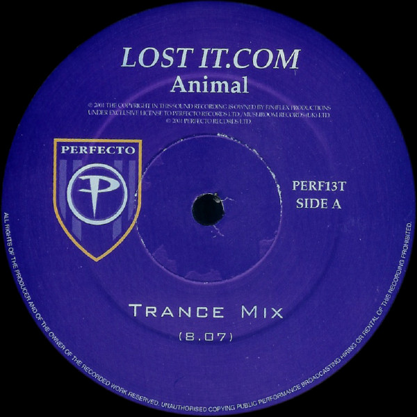 Lost It.com - Animal | Perfecto (PERF013T) - 3 Lost It.com - Animal | Perfecto (PERF013T) - 3
