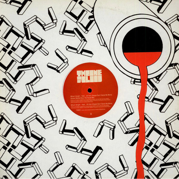 The Rapture - W.A.Y.U.H. (Whoo! Alright - Yeah ... Uh Huh) People Don't Dance No More | Throne Of Blood (TOB001) - 3