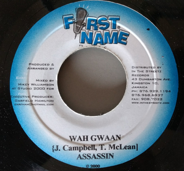 Assassin - Wah Gwaan | First Name Music (none) - main