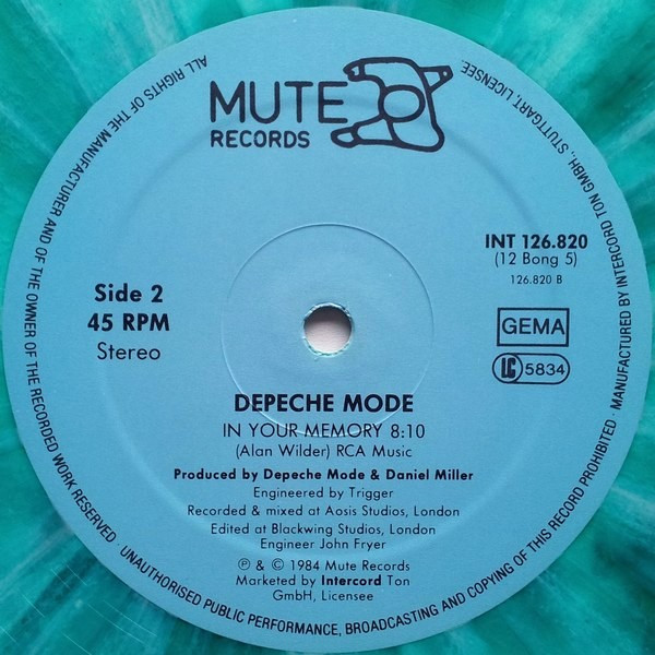 Depeche Mode - People Are People (Different Mix) | Mute (INT 126.820)