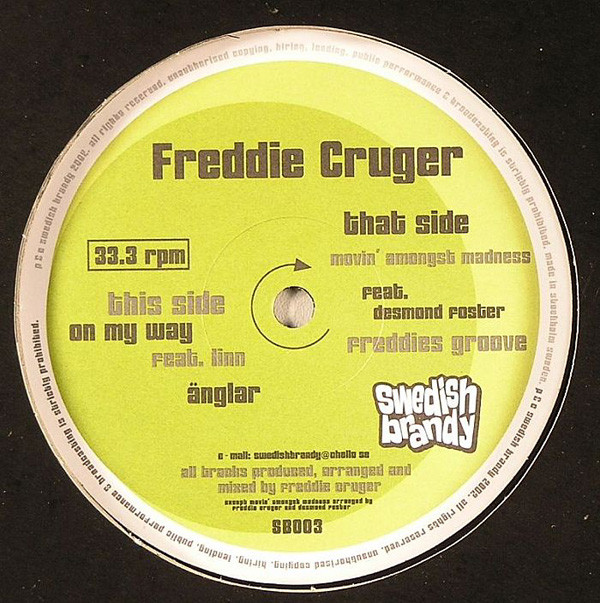 Freddie Cruger - On My Way | Swedish Brandy (SB003) - 2