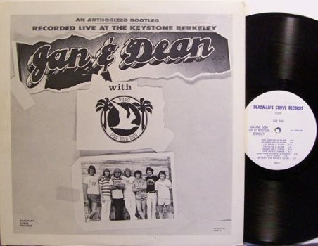 Jan & Dean With Papa Doo Run Run - Recorded Live At The Keystone Berkeley | Deadman's Curve Records (3988579)