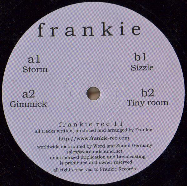 Frankie - Storm / Sizzle | Frankie Rec (frankie rec 11)