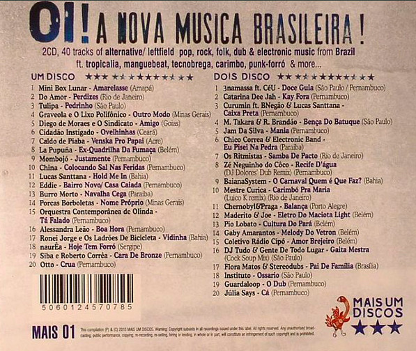 Various - Oi! A Nova Musica Brasileira! | Mais Um Discos (MAIS 01) - 2 Various - Oi! A Nova Musica Brasileira! | Mais Um Discos (MAIS 01) - 2