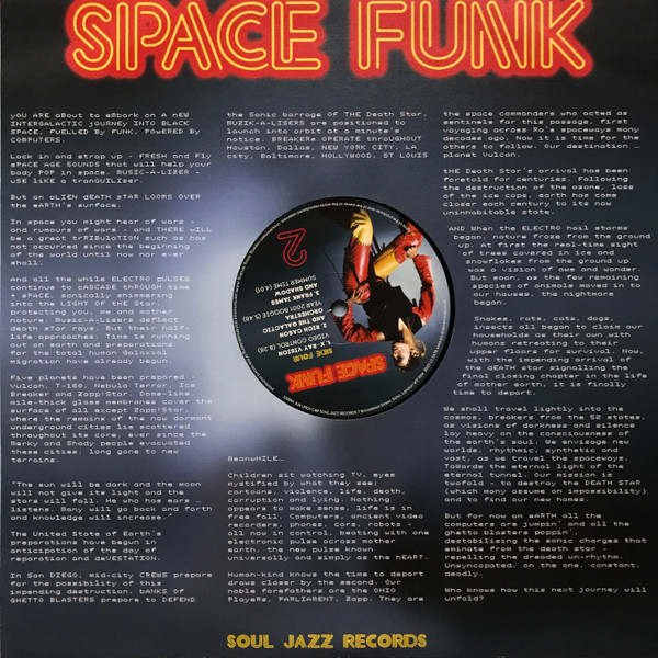 Various - Space Funk 2 (Afro Futurist Electro Funk In Space 1976-84) | Soul Jazz Records (SJR LP521) - 4