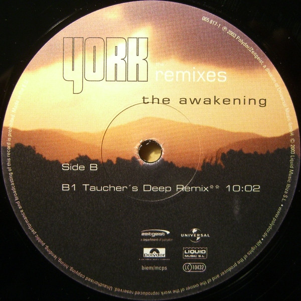 York - The Awakening (The Remixes) | Zeitgeist (065 817-1) - 4