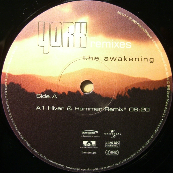 York - The Awakening (The Remixes) | Zeitgeist (065 817-1) - 3