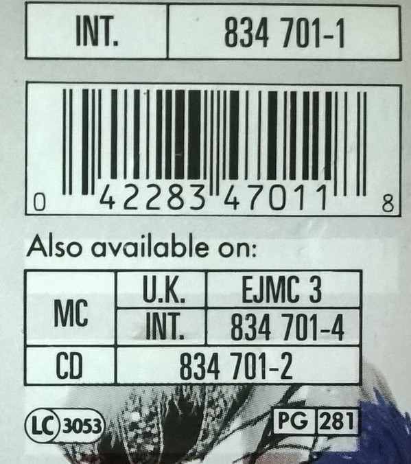 Elton John - Reg Strikes Back | The Rocket Record Company (834 701-1) - 9 Elton John - Reg Strikes Back | The Rocket Record Company (834 701-1) - 9
